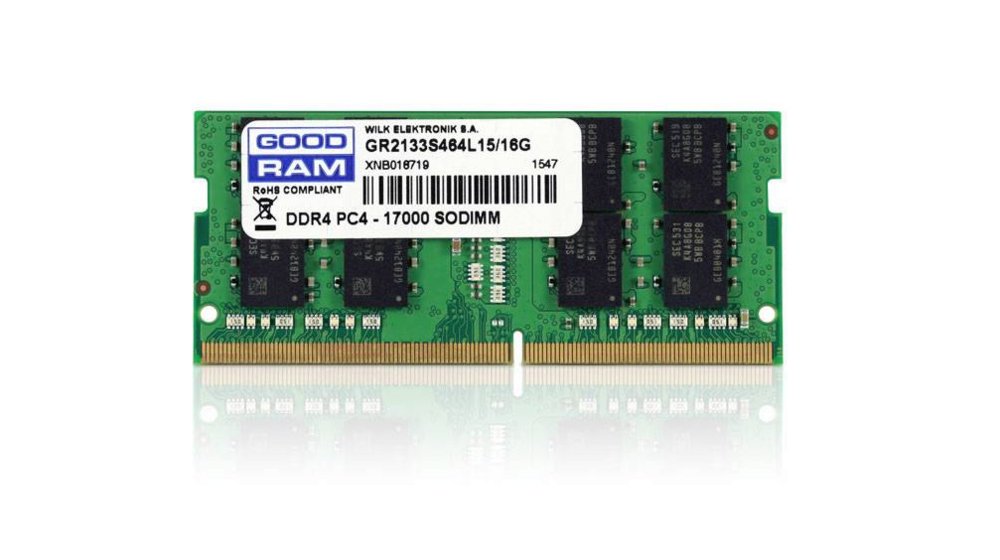 Goodram GR2666S464L19/16G geheugenmodule 16 GB DDR4 2666 MHz - 0